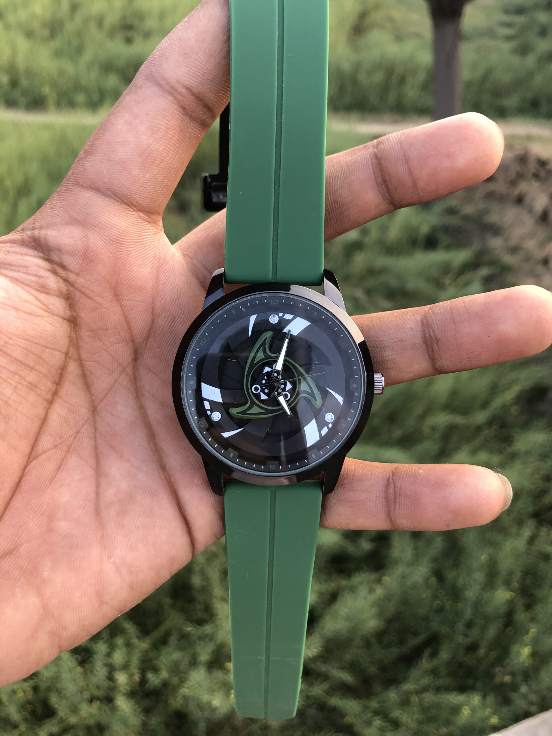 Itachi Sharingan Watch (Green) - Image 2