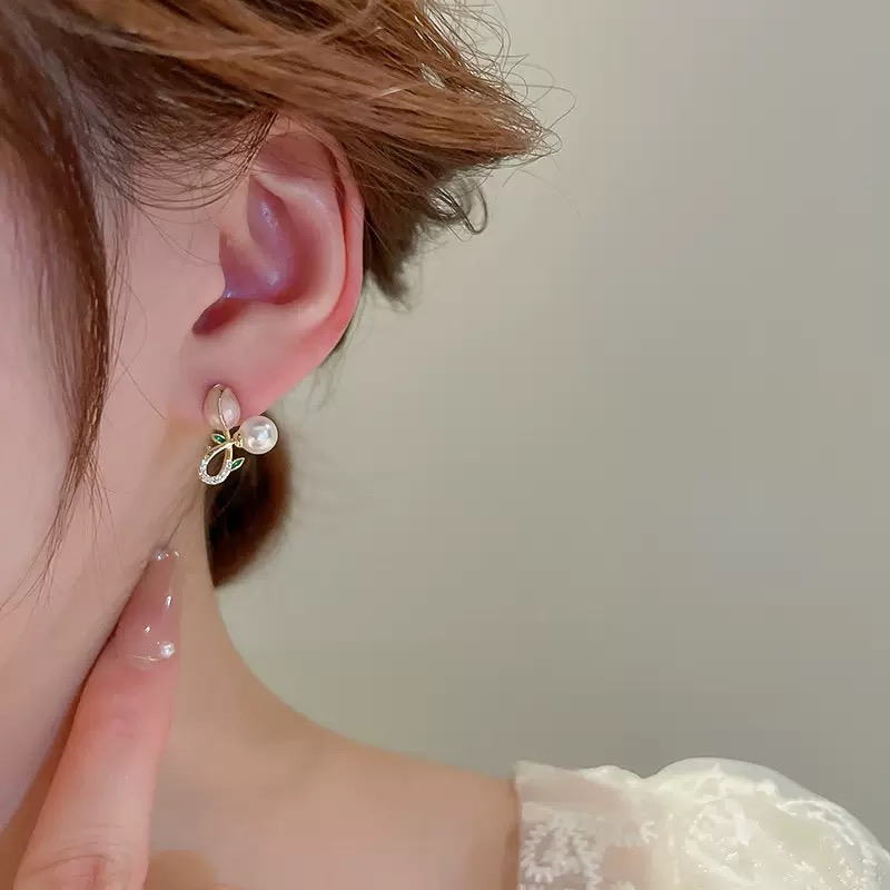“Garden Whisper” – Nature-Inspired Gem Earrings - Image 2